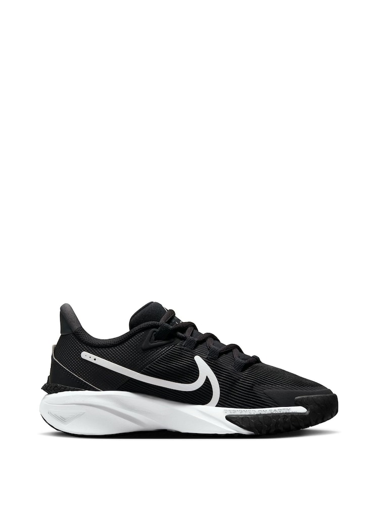 Zwart/wit - Nike Star Runner 4 kindersneakers - Image 4 of 10