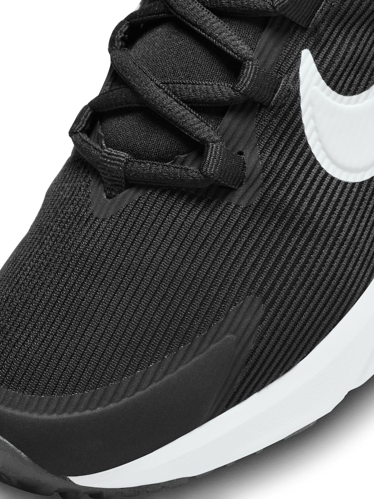 Zwart/wit - Nike Star Runner 4 kindersneakers - Image 9 of 10