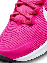 Nike Pink Junior Star Runner 4 Trainers - Image 10 of 11