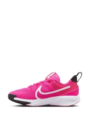 Nike Pink Junior Star Runner 4 Trainers - Image 5 of 11