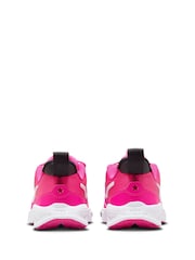 Nike Pink Junior Star Runner 4 Trainers - Image 8 of 11