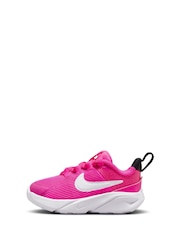 Nike Pink Infant Star Runner 4 Trainers - Image 2 of 9