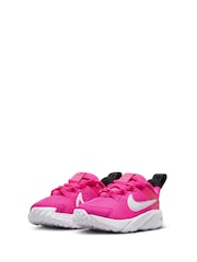 Nike Pink Infant Star Runner 4 Trainers - Image 6 of 9