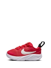 Nike Red Infant Star Runner 4 Trainers - Image 2 of 9