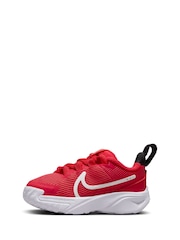 Nike Red Infant Star Runner 4 Trainers - Image 4 of 9