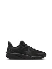 Nike Black Youth Star Runner 4 Trainers - Image 1 of 12