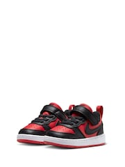 Черный/красный - низкие кроссовки для малышей Nike Court Borough Recraft - Image 5 of 10
