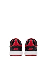 Черный/красный - низкие кроссовки для малышей Nike Court Borough Recraft - Image 6 of 10