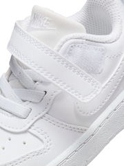 Белый - низкие кроссовки для малышей Nike Court Borough Recraft - Image 9 of 10
