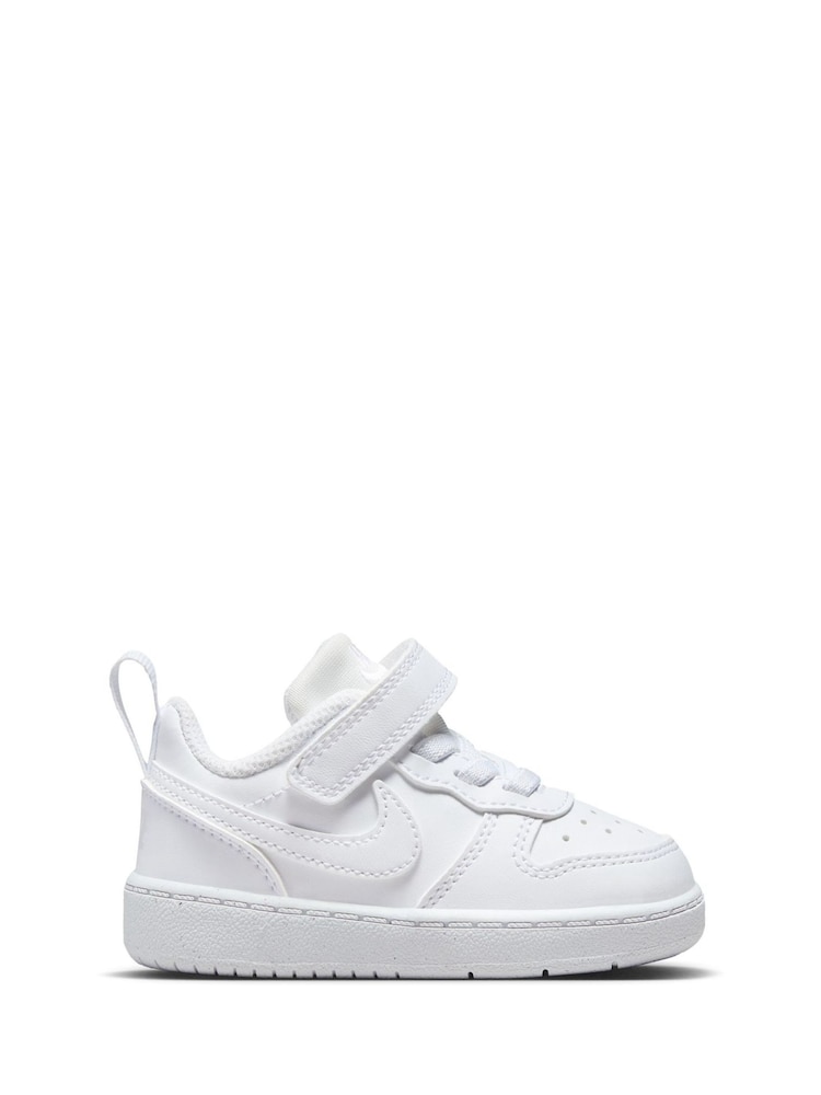 Белый - низкие кроссовки для малышей Nike Court Borough Recraft - Image 2 of 10