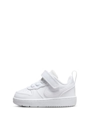 Белый - низкие кроссовки для малышей Nike Court Borough Recraft - Image 3 of 10