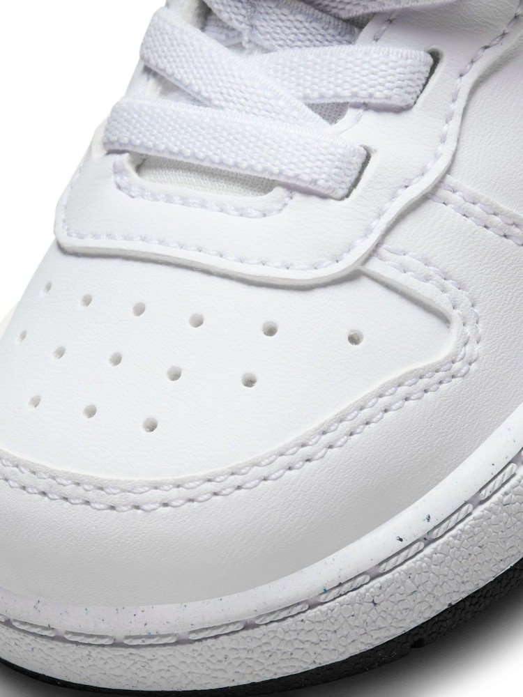 Weiß und Schwarz - Nike Baby Court Borough Recraft Niedrige Turnschuhe - Bild 10 von 10 Weiß und Schwarz - Nike Baby Court Borough Recraft Niedrige Turnschuhe - Bild 10 von 10