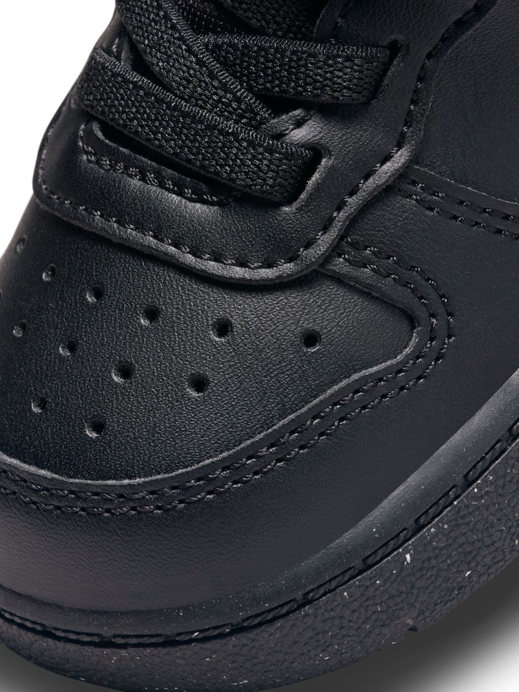 Schwarz - Nike Baby Court Borough Recraft Niedrige Turnschuhe - Bild 10 von 10 Schwarz - Nike Baby Court Borough Recraft Niedrige Turnschuhe - Bild 10 von 10