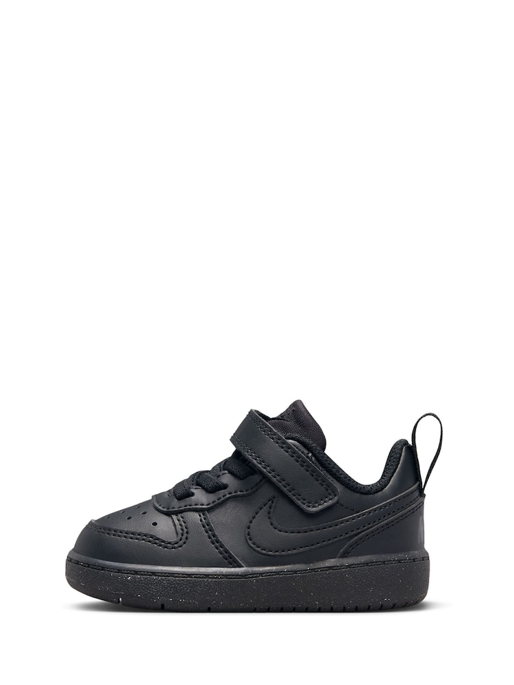 Schwarz - Nike Baby Court Borough Recraft Niedrige Turnschuhe - Bild 2 von 10 Schwarz - Nike Baby Court Borough Recraft Niedrige Turnschuhe - Bild 2 von 10
