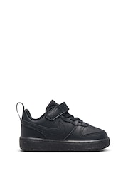Черный - низкие кроссовки для малышей Nike Court Borough Recraft - Image 3 of 10