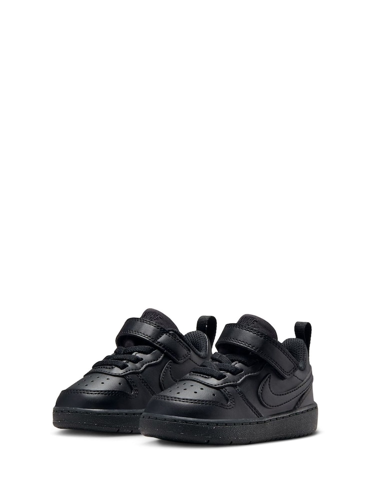 Nike Black Infant Court Borough Low Recraft Trainers - Image 5 of 10