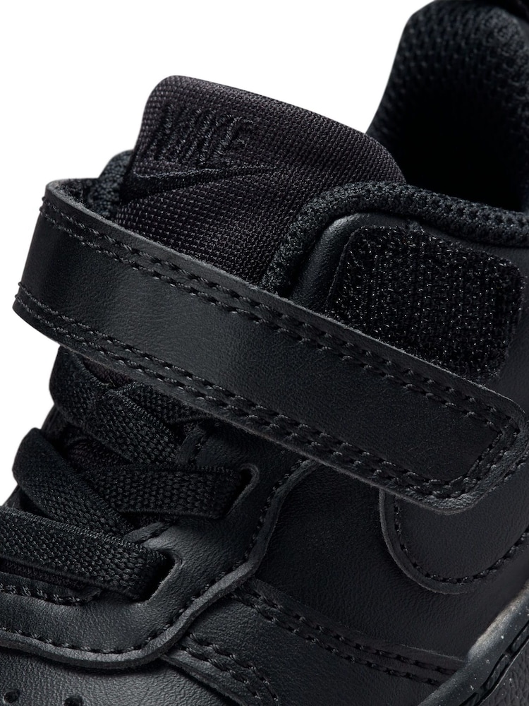 Nike Black Infant Court Borough Low Recraft Trainers - Image 9 of 10