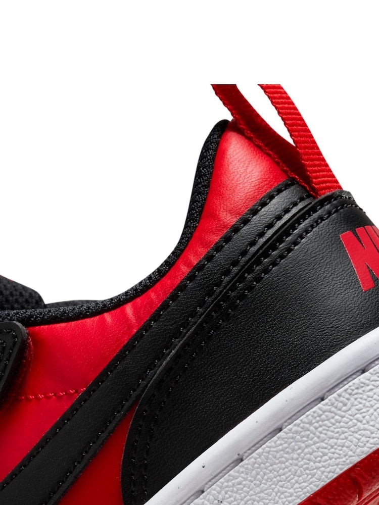 Rot/Schwarz - Nike Junior Court Borough Low Recraft Turnschuhe - Bild 11 von 11 Rot/Schwarz - Nike Junior Court Borough Low Recraft Turnschuhe - Bild 11 von 11