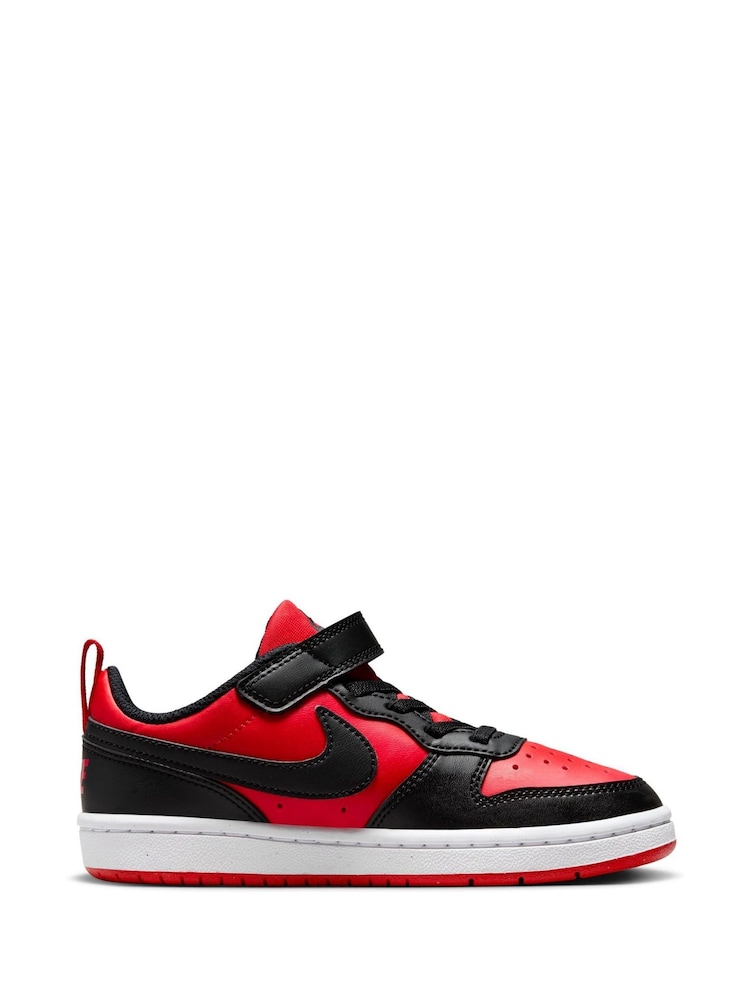 Rojo/negro - Zapatillas de deporte de niño Court Borough Bajo Recraft de Nike - Image 3 of 11