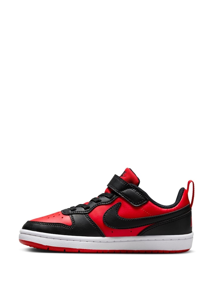 Rojo/negro - Zapatillas de deporte de niño Court Borough Bajo Recraft de Nike - Image 4 of 11