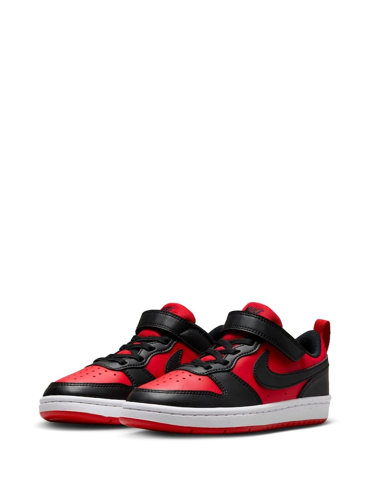Rojo/negro - Zapatillas de deporte de niño Court Borough Bajo Recraft de Nike - Image 5 of 11