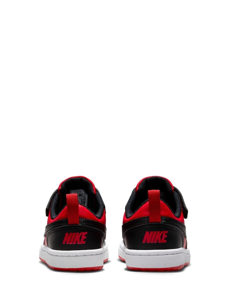 Rojo/negro - Zapatillas de deporte de niño Court Borough Bajo Recraft de Nike - Image 6 of 11