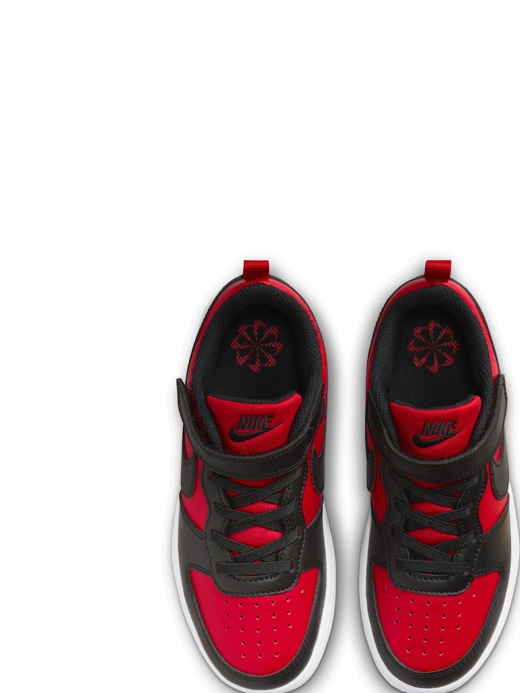 Rojo/negro - Zapatillas de deporte de niño Court Borough Bajo Recraft de Nike - Image 7 of 11