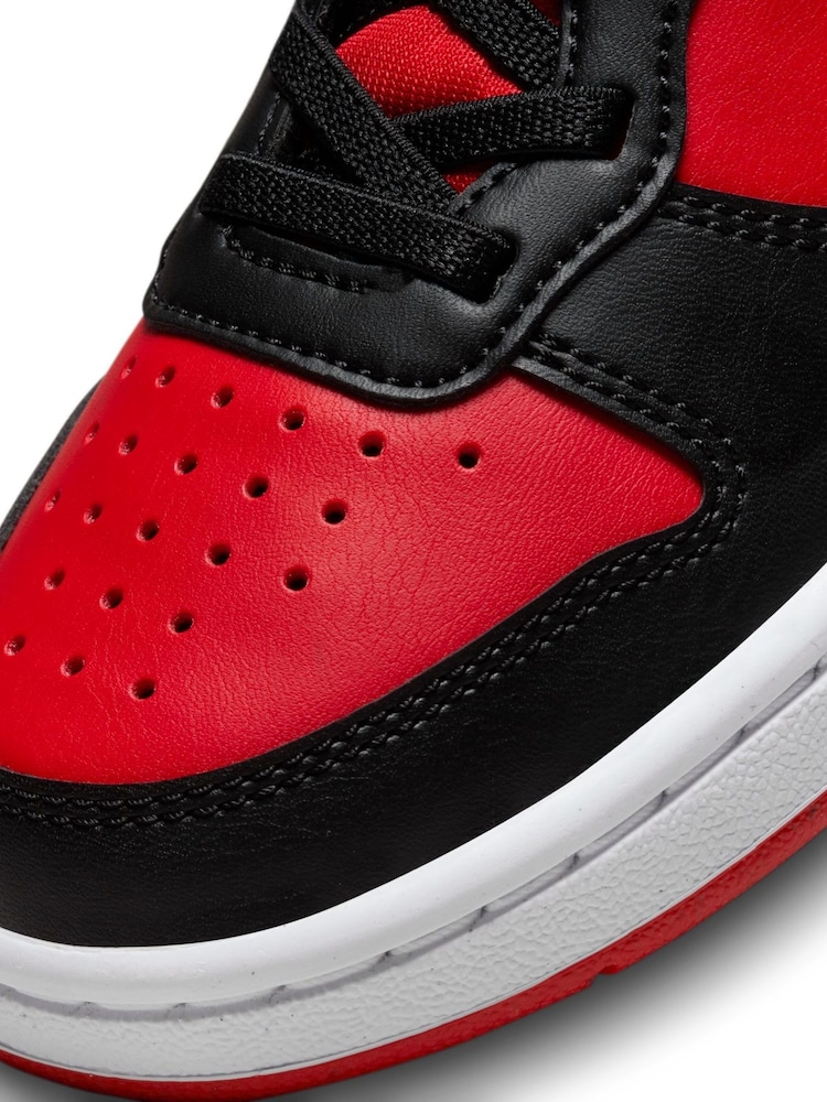 Rojo/negro - Zapatillas de deporte de niño Court Borough Bajo Recraft de Nike - Image 9 of 11