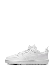 Nike White Junior Court Borough Low Recraft Trainers - Image 4 of 11