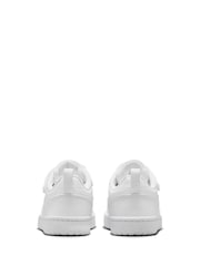 Nike White Junior Court Borough Low Recraft Trainers - Image 6 of 11