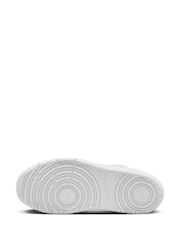 Nike White Junior Court Borough Low Recraft Trainers - Image 8 of 11