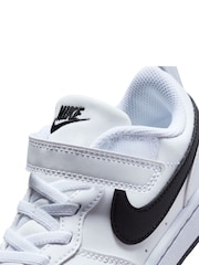 Bela/črna - Nike športni copati Junior Court Borough Low Recraft - Slika 12 iz 14