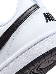 Bela/črna - Nike športni copati Junior Court Borough Low Recraft - Slika 13 iz 14