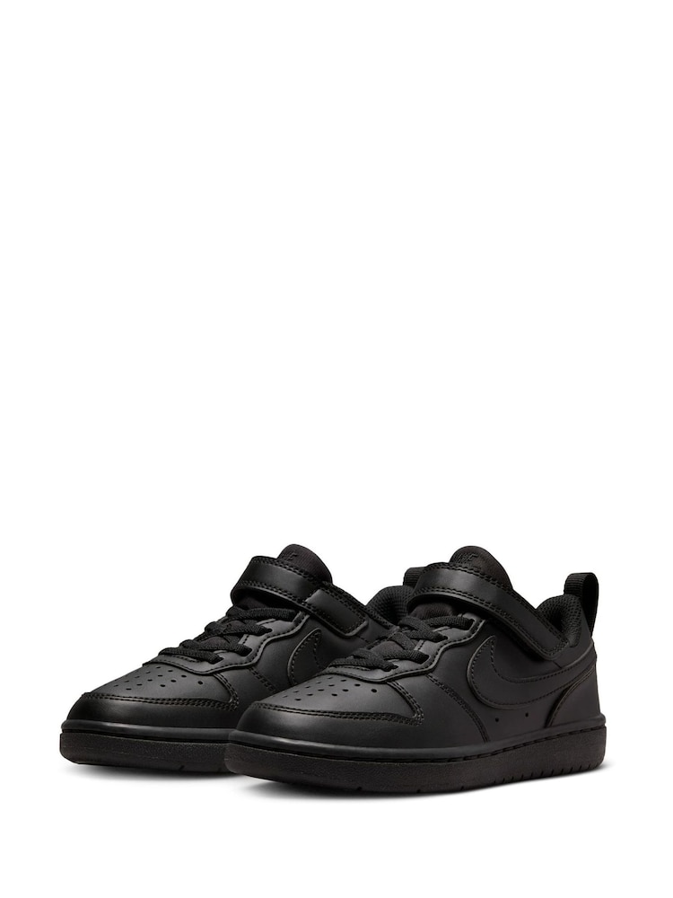 Zwart - Nike - Lage Junior Court Borough Recraft sneakers - Image 6 of 12