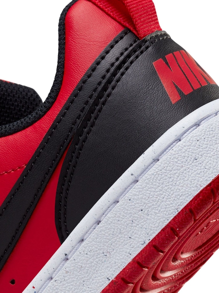 Rot/Schwarz - Nike Teenager Court Borough Recraft Niedrige Turnschuhe - Bild 10 von 10 Rot/Schwarz - Nike Teenager Court Borough Recraft Niedrige Turnschuhe - Bild 10 von 10