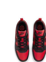 Rdeča/črna - Nike športni copati Youth Court Borough Low Recraft - Slika 24 iz 30