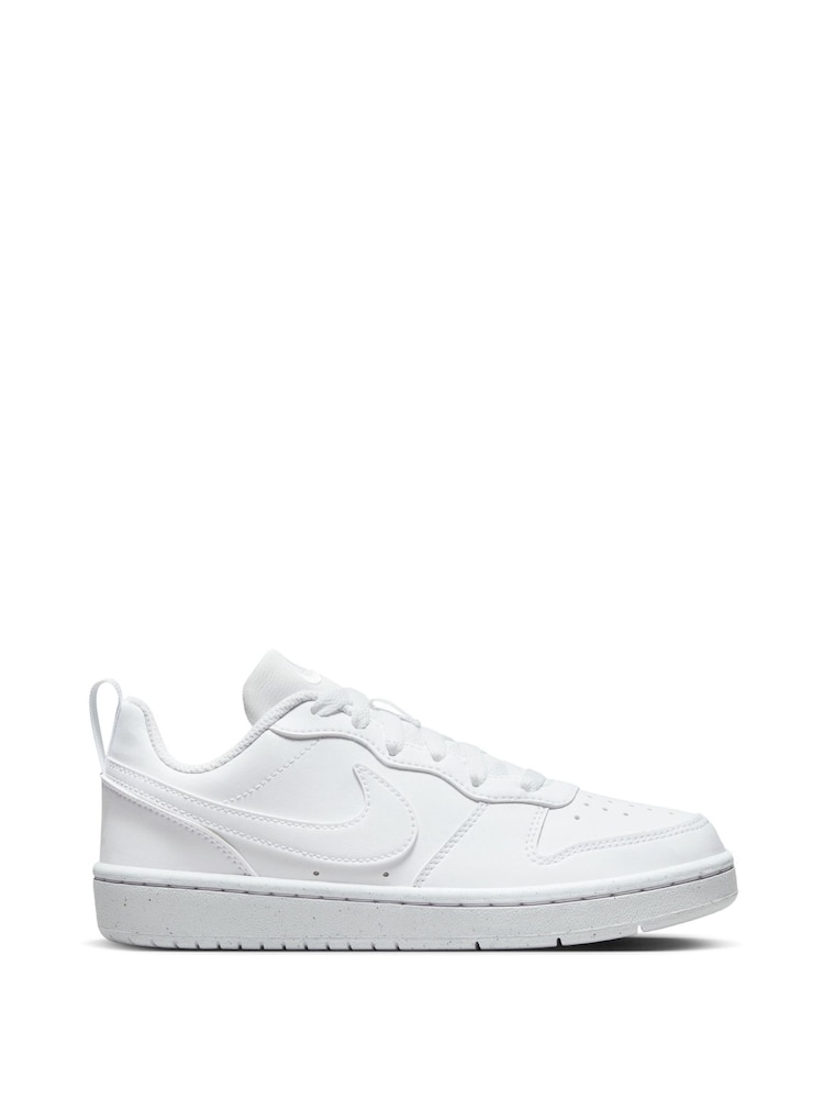 Weiß - Nike Teenager Court Borough Recraft Niedrige Turnschuhe - Bild 1 von 10 Weiß - Nike Teenager Court Borough Recraft Niedrige Turnschuhe - Bild 1 von 10