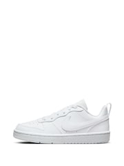 Biały - Nike Youth Court Borough Low Recraft Trainers - Image 2 of 10