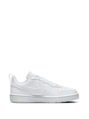 Biały - Nike Youth Court Borough Low Recraft Trainers - Image 3 of 10