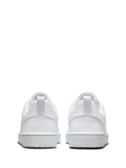 Biały - Nike Youth Court Borough Low Recraft Trainers - Image 6 of 10