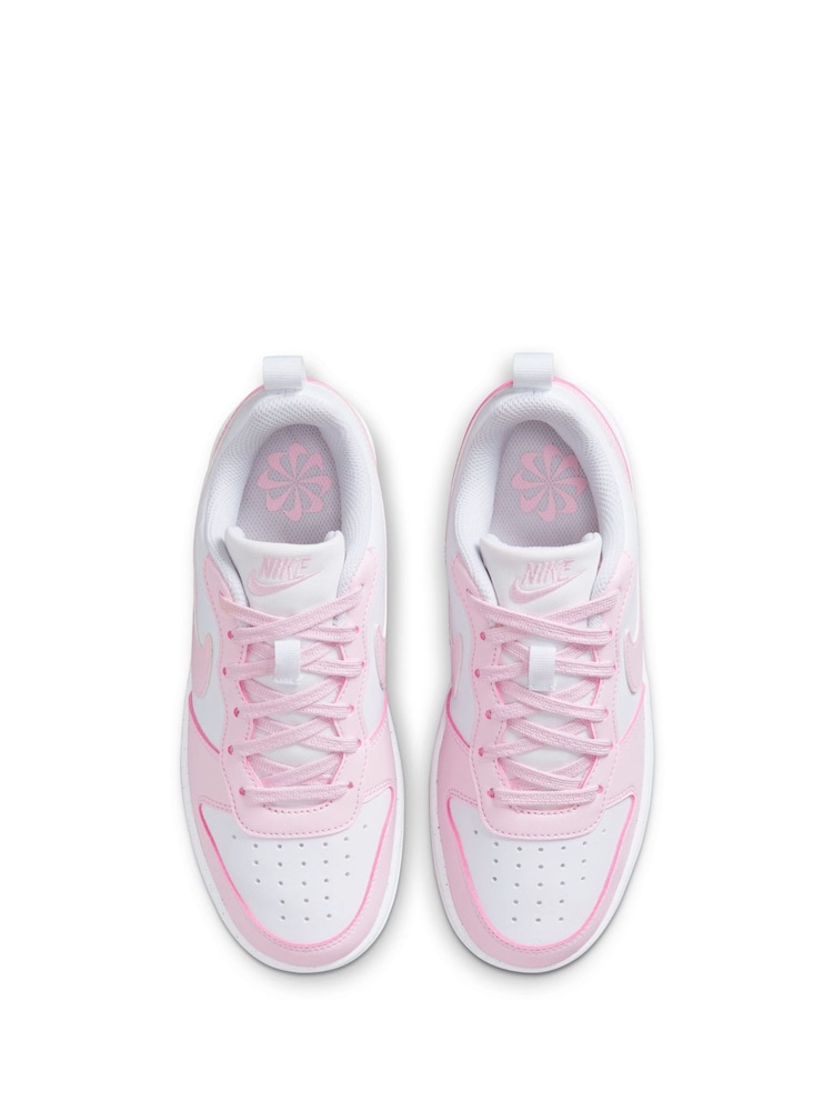 Wit/roze - Nike Youth Court Borough Low Recraft sneakers - Image 7 of 11