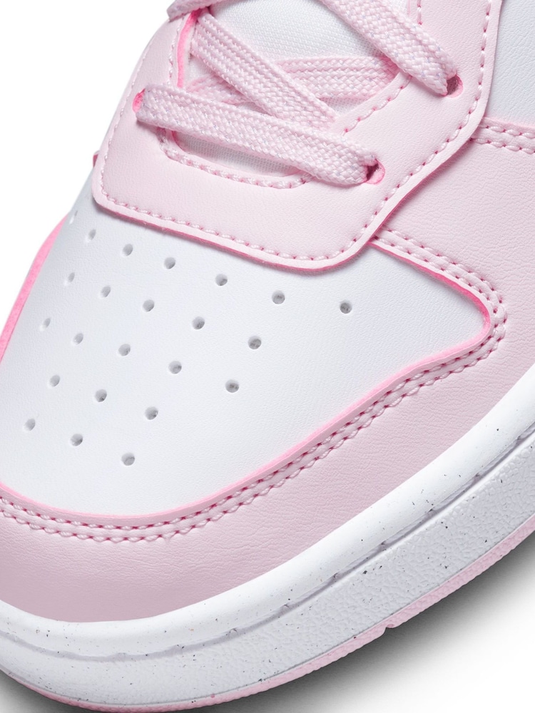 Wit/roze - Nike Youth Court Borough Low Recraft sneakers - Image 9 of 11