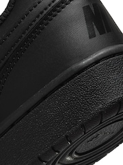 Nike Black Youth Court Borough Low Recraft Trainers - Image 16 of 16