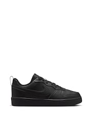 Nike Black Youth Court Borough Low Recraft Trainers - Image 7 of 16