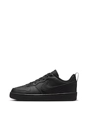 Nike Black Youth Court Borough Low Recraft Trainers - Image 8 of 16