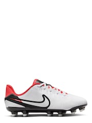 Nike White Kids Tiempo Legend 10 Academy Multi Ground Football Boots - Image 1 of 11