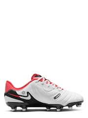 Nike White Kids Tiempo Legend 10 Academy Multi Ground Football Boots - Image 4 of 11