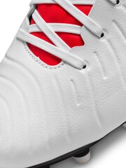 Nike White Kids Tiempo Legend 10 Academy Multi Ground Football Boots - Image 9 of 11