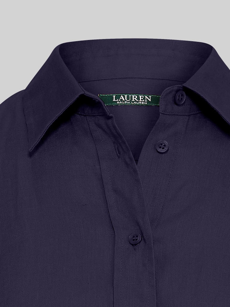 Lauren Ralph Lauren Karrie Long Sleeve Linen Shirt - Image 9 of 9 Lauren Ralph Lauren Karrie Long Sleeve Linen Shirt - Image 9 of 9