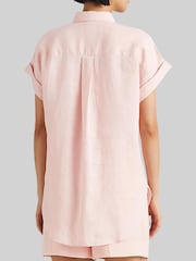 Lauren Ralph Lauren Broono Button Front Linen Shirt - Image 5 of 9